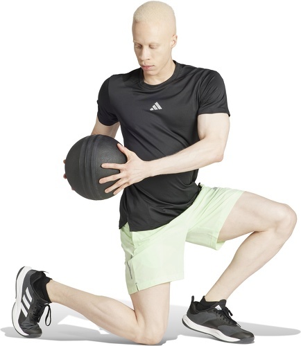 adidas Performance-Short de training toile Gym+-1