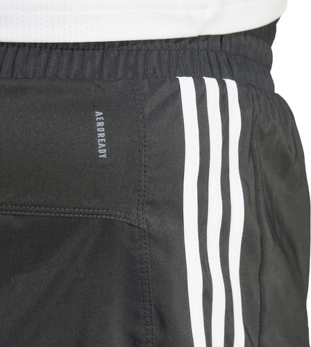 adidas Performance-Short de training taille haute toile Pacer 3 bandes (Grandes tailles)-4