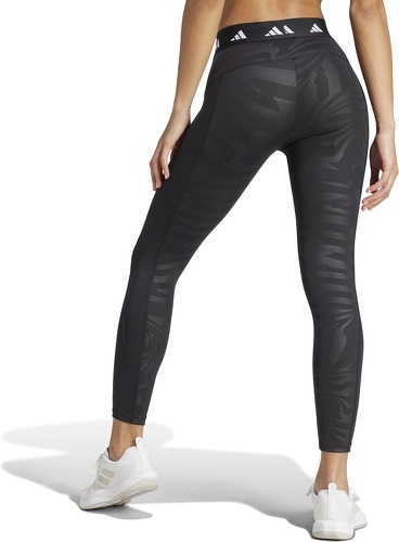 adidas Performance-Legging 7/8 imprimé Techfit-3