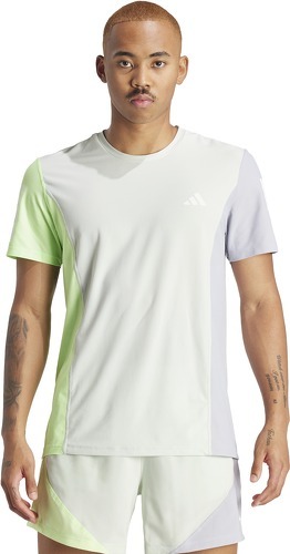 adidas Performance-T-shirt Own The Run Colorblock-2