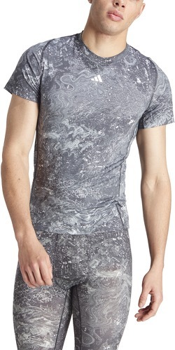 adidas Performance-T-shirt de training Techfit AOP-2