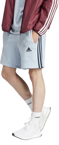 adidas Sportswear-Short à 3 bandes en moleton Essentials-1