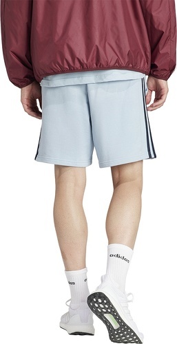 adidas Sportswear-Short à 3 bandes en moleton Essentials-2