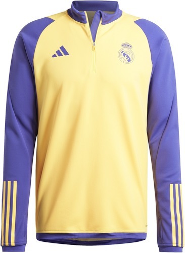 adidas Performance-Haut d'entraînement Adidas homme Real Madrid jaune / violet-image-1