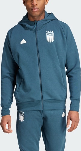 adidas Performance-Giacca Con Cappuccio Italia-3