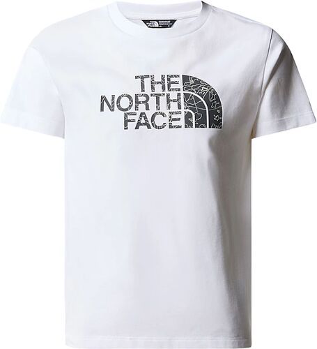 THE NORTH FACE-T-shirt Easy White/Asphalt Grey Buldering-image-1
