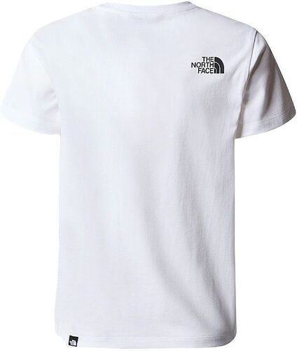 THE NORTH FACE-T-shirt Easy White/Asphalt Grey Buldering-1