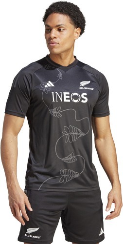 adidas Performance-T-shirt de rugby performance All Blacks-3