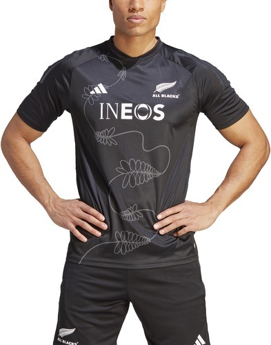 adidas Performance-T-shirt de rugby performance All Blacks-1