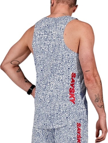 Saysky-Contemporary Cartoons Combat Singlet-1