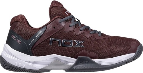 Nox-Zapatillas de Pádel Nox ML10 HEXA Granate/Gris plomo-image-1