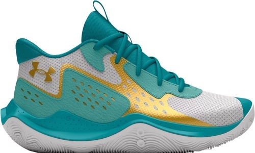 UNDER ARMOUR-Chaussures de Basket Turquoise/Blanche Mixte Under Armour Jet  23-0