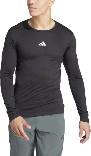 adidas Performance-T-shirt manches longues Workout-2