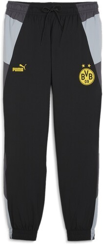 PUMA-Pantalon Borussia Dortmund Woven Homme 2023/24 Noir ( BVB )-image-1