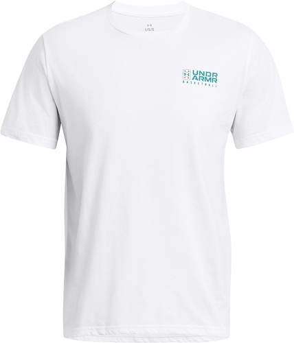 UNDER ARMOUR-Bball Logo Court T-Shirt-image-1