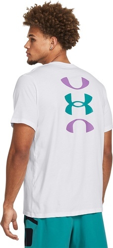 UNDER ARMOUR-Bball Logo Court T-Shirt-3