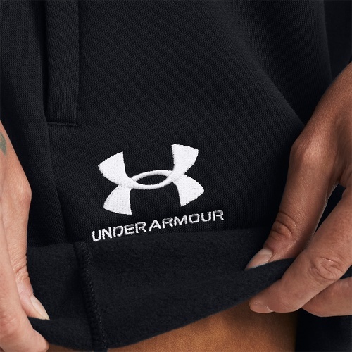 UNDER ARMOUR-Bermuda femme Under Armour Essentials Fleece Relax Boyfriend-4