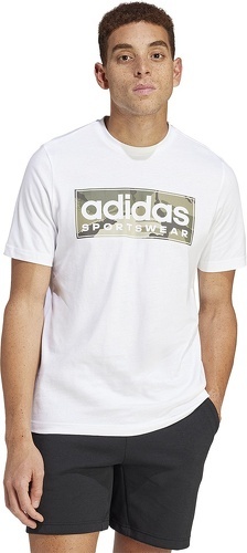 adidas Sportswear-T-shirt graphique Camo Linear-1