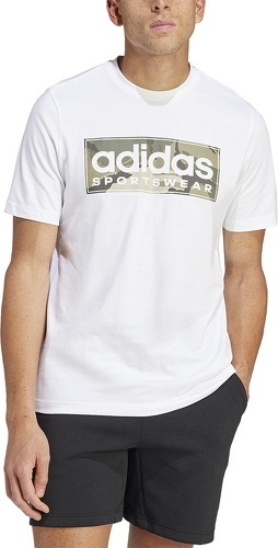 adidas Sportswear-T-shirt graphique Camo Linear-2