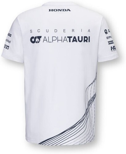 SCUDERIA ALPHA TAURI-T Shirt Alpha Tauri Scuderia Racing Team Officiel Formule 1-1