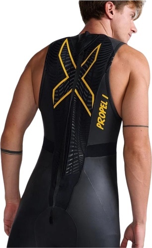 2XU-2Xu Propel P:1 Sleeveless Swim Combinaison Néoprène Mw4992-4