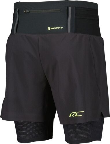 SCOTT -Scott hybrid short rc run black yellow short 2 en 1-1