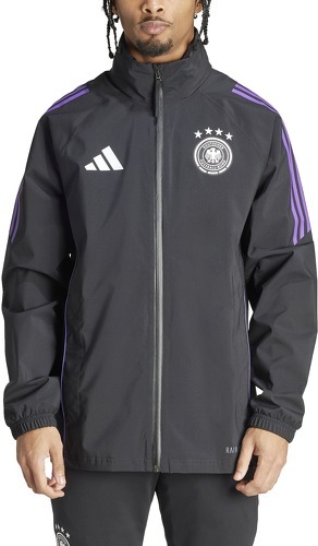 adidas Performance-Veste de pluie Allemagne Tiro 24 Club-3