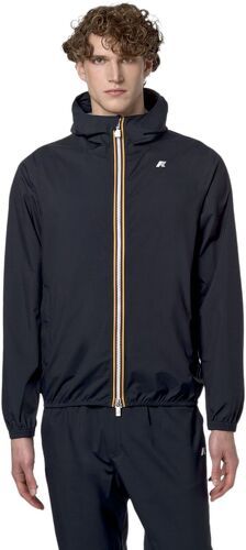 KWAY-Veste Jack Stretch Dot Blue Depth-1