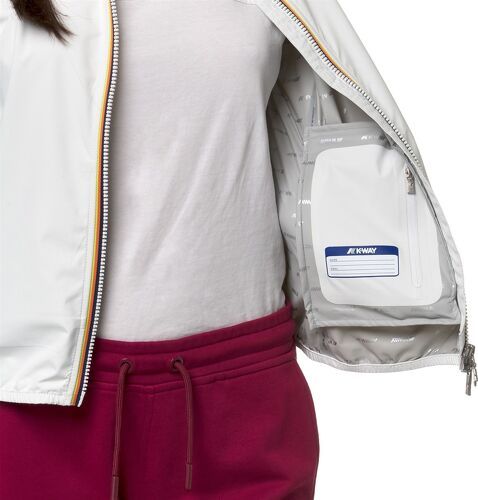 KWAY-Veste Lily Stretch Dot White-4