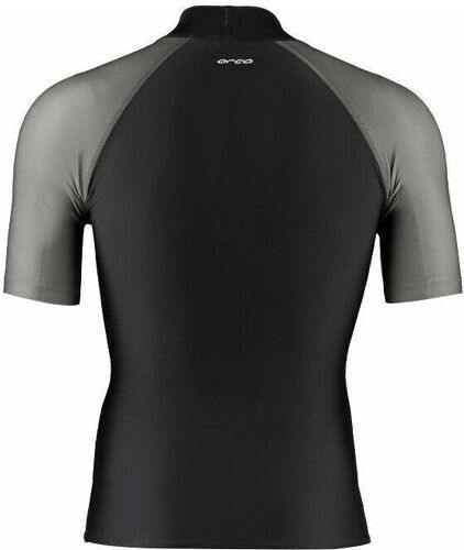 ORCA-2024 Orca Hommes Bossa Short Sleeve Lycra Vest - Black-1