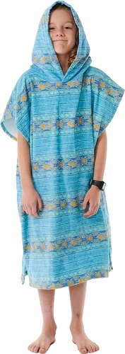 RIP CURL-Rip Curl Boy Capuche Poncho Light Aqua-1