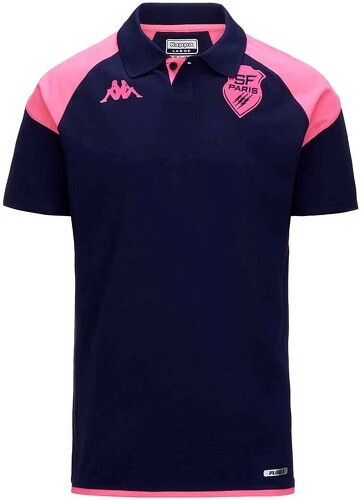 KAPPA-Polo Angat 7 Stade Français Paris Rugby Homme Bleu-1