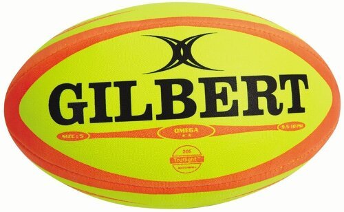 GILBERT-Ballon Gilbert Omega Fluo - Ballon de rugby-2