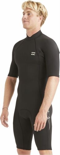 BILLABONG-2024 Billabong Hommes Absolute 2mm Back Zip Shorty Combinaison Néoprèn-1