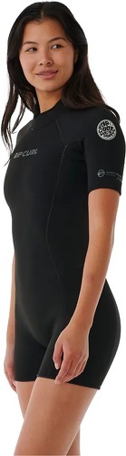 RIP CURL-2024 Rip Curl Femmes Dawn Patrol 2mm Back Zip Shorty Combinaison Néopr-1