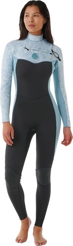 RIP CURL-2024 Rip Curl Femmes Dawn Patrol Performance 4/3mm Chest Zip Combinais-0