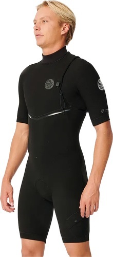 RIP CURL-2024 Rip Curl Hommes E-Bomb 2mm Zip Free Shorty Combinaison Néoprène 1-3