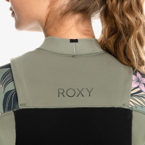 ROXY-Roxy Elite 4/3Mm Gbs Chest Zip Combinaison Néoprène Erjw10-4