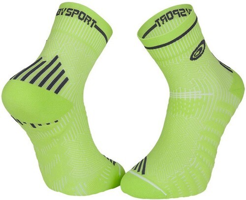 BV SPORT-Chaussettes RUN MARATHON vert-gris-0