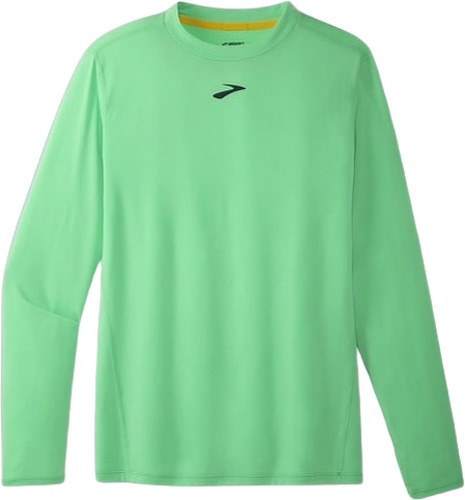 Brooks-High Point Long Sleeve uomo L High point long sleeve hyper green-image-1