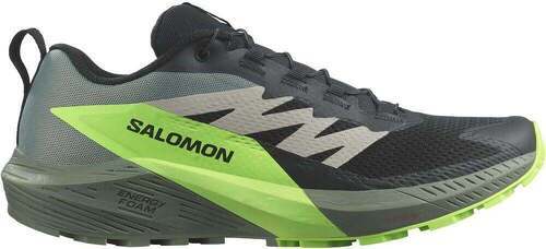 SALOMON-Chaussures de trail Salomon Homme SENSE RIDE 5 Vertes-image-1