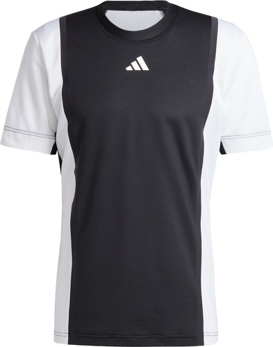 adidas Performance-T-shirt de tennis bord-côte HEAT.RDY Pro FreeLift 3D-image-1