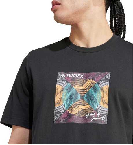 adidas Performance-T-shirt graphique Terrex United By Summits-3