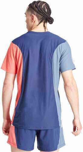 adidas Performance-T-shirt Own The Run Colorblock-4