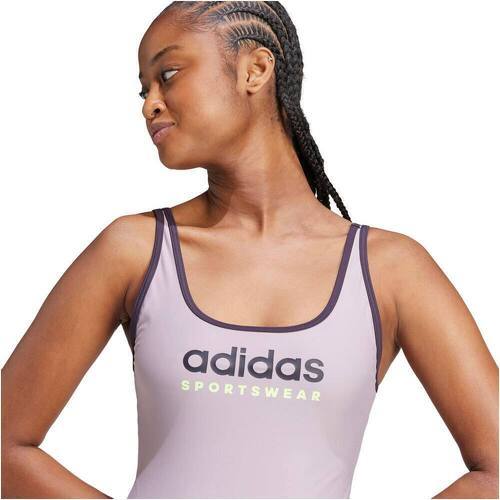 adidas Performance-Maillot de bain dos en U Sportswear-2