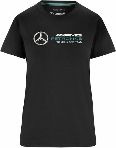 MERCEDES AMG PETRONAS MOTORSPORT-T-Shirt Femme Mercedes AMG Petronas Motorsport Big Logo Team Officiel F1-1