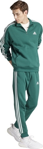 adidas Sportswear-Pantalon fuselé à 3 bandes en molleton Essentials-3