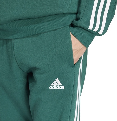 adidas Sportswear-Pantalon fuselé à 3 bandes en molleton Essentials-4