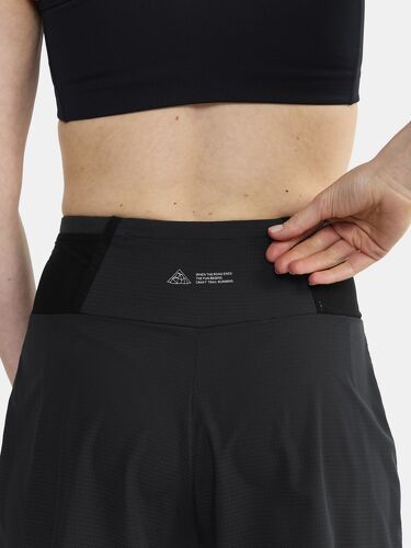 CRAFT-Craft pro trail  short noir short running femme-2