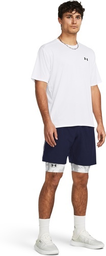 UNDER ARMOUR-SHORT UNDER ARMOUR HOMME MARINE-2